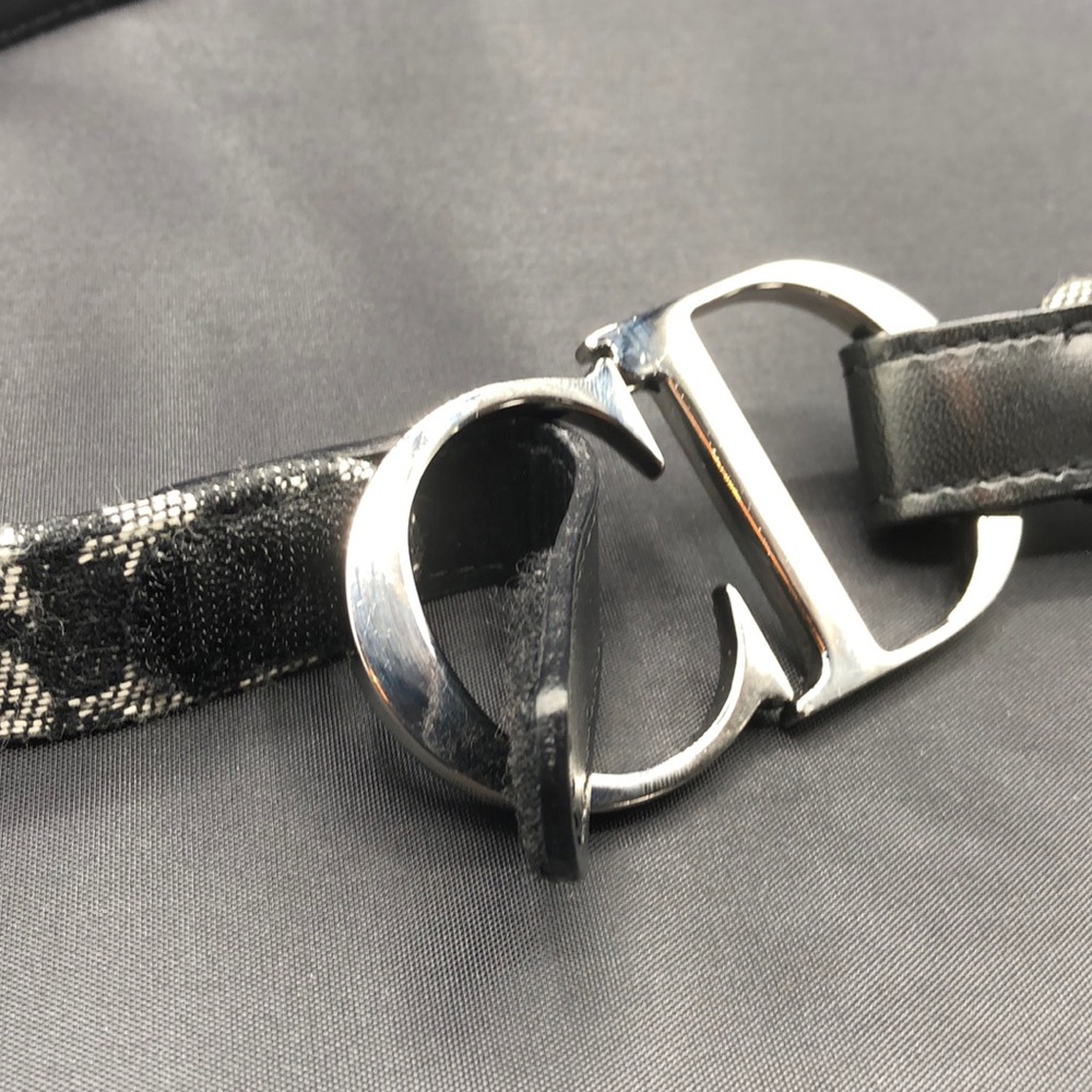 Authentic Vintage Christian Dior Trotter Logo Belt - Picture 5 of 6
